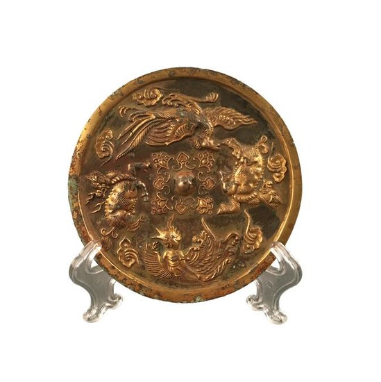 Chinese Gilt Bronze