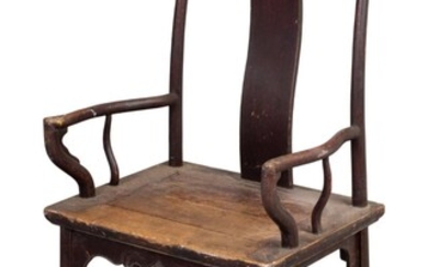 Chinese Hardwood Armchair.