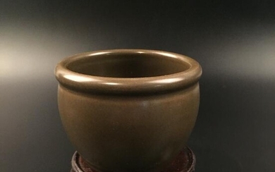 Chinese Tea Dust Porcelain Censer