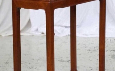 Chinese hardwood side table 81cm x 30.5cm, 76.5cm high...