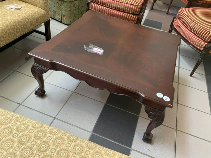 Chippendale Style Mahogany Center Table