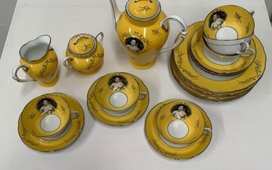 Cindy Sherman (1954) - Ancienne Fabrique Royale Limoges - Tea set for 6 - Contemporary - Porcelain