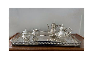 Coffee and tea service (5) - Electronic Plated Silver - Silver-plated, EPNS