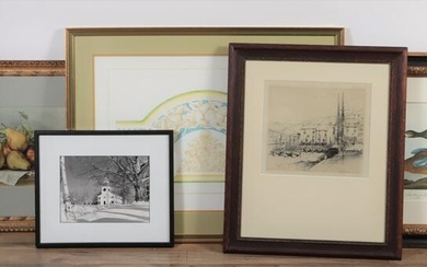 Collection Early-Late 20th C. Framed Artworks