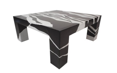 Contemporary Modern Square Coffee Table by Jonathan Adler