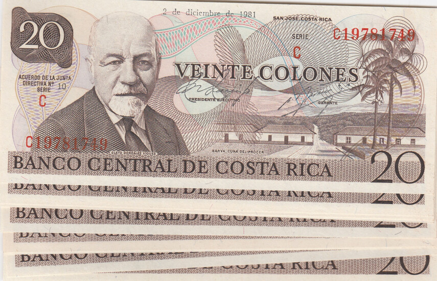 Costa Rica 20 Colones 1981 (11)