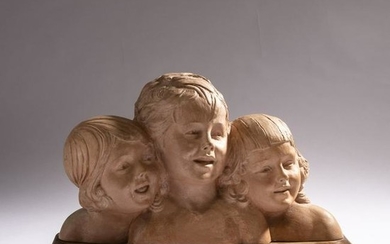 Demètre H. Chiparus, Three heads, c. 1920