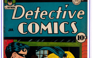 Detective Comics #59 (DC, 1942) CGC NM- 9.2 Off-white...