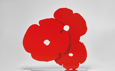 Donald Sultan, Red Poppies