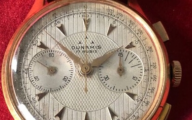 Dunamis - Chronograph Gold 18 k - Men - 1950-1959