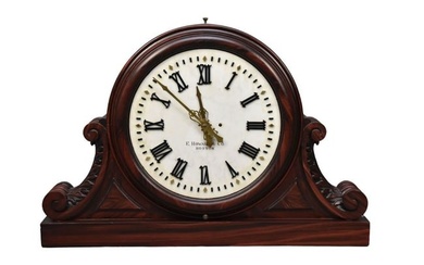 E. Howard, "Bloomfield" Marble Dial Gallery Clock, C. Late 19th Cen. - A marble dial public