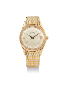 Eberhard. A Fine Yellow Gold Centres Seconds Wristwatch with Date