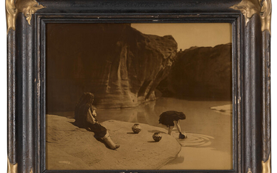 Edward S. Curtis (1868-1952) At the Old Well of Acoma