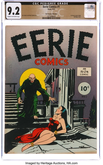 Eerie #1 The Promise Collection Pedigree (Avon, 1947) CGC...