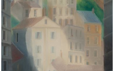 Elie Lascaux (1888-1968), Menilmontant, Maisons, Rue Savie (1957)