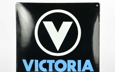 Emailleschild "Victoria Versicherung"