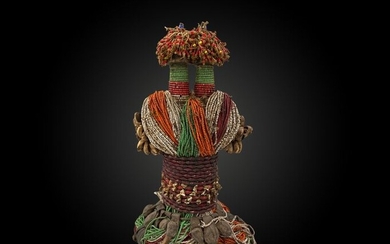 Engagement doll - Wood - Ham pilu - Fali - Cameroon