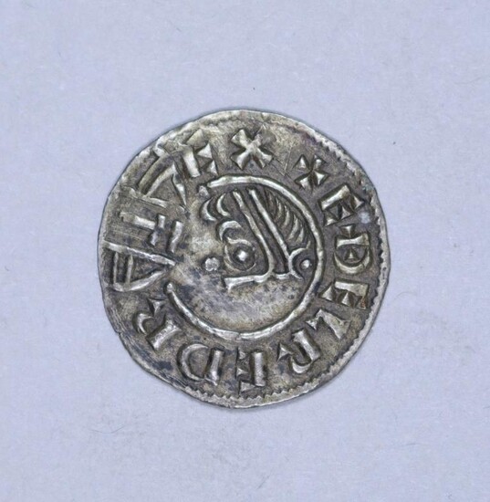 Ethelred I (865-871) - Silver Penny, 20.8mm, 1.4g, F...