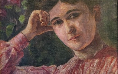 European school XIX-XXe century - Portrait einer Dame