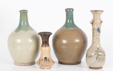 Four Pieces of Japanese Pottery