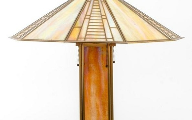 Frederick Raymond Arts & Crafts Style Table Lamp