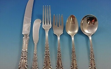 French Renaissance by Reed & Barton Sterling Silver Flatware Set 6 Service 38 Pc