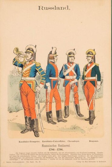 GERMAN LITHOGRAPH active 2nd half of the 19th century