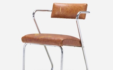 Gilbert Rohde, Z chair from the Troy Streamline Metal series