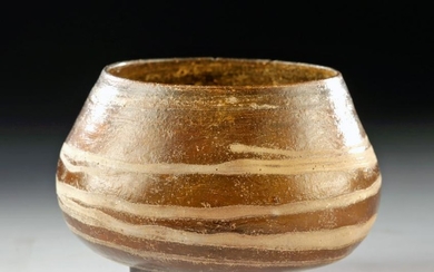 Gorgeous Roman Marbled Glass Bowl
