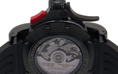 Graham Black PVD Caated Chronofighter