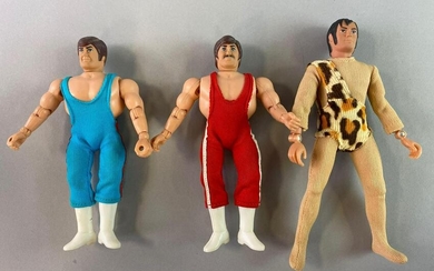 Group of 3 Mego Action Figures