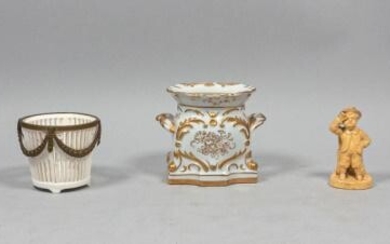 Grouping of Tabletop Porcelain Pieces