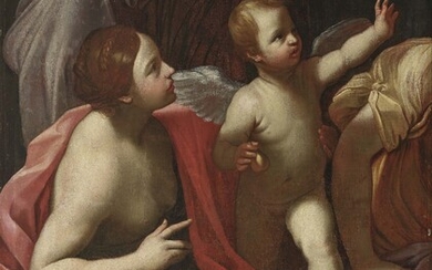 Guido Reni1575 Calvenzano o. Bologna - 1642 Bologna, d'après Les Quatre Saisons Huile sur toile....