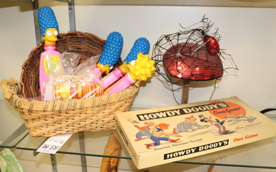 Howdy Doody's Own Game and Eclectic Items