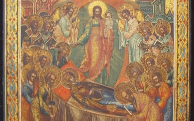 Icon - Dormition of Mary - Wood