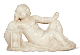 Italia Settentrionale, secolo XVII VANITAS in marmo raffigurata come...
