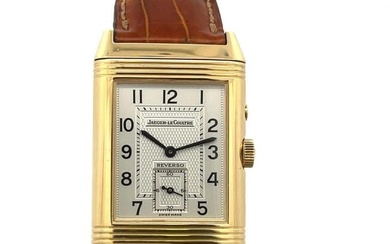 Jaeger-LeCoultre Reverso Hand Wind 18k Yellow Gold Men's Watch