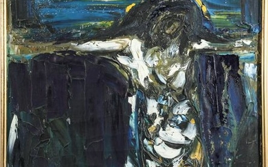 Joachim Probst "Icon" Oil on Canvas