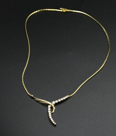 Jose Hess Contemporary Diamond Necklace