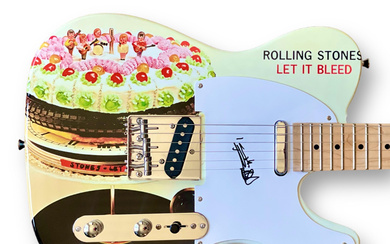 Keith Richards Signed Rolling Stones "Let It Bleed" Telecaster Electric Guitar (JSA)