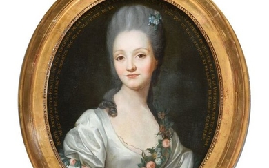 LEDOUX. (1767-1840). « Portrait de Marie-Antoinette, Duchesse de...
