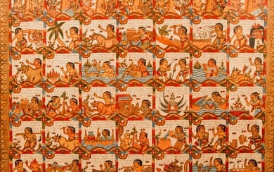 Large Balinese Calendar 20th century
