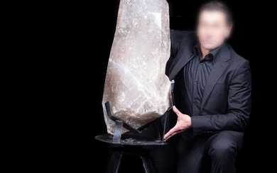Large Quartz Crystal: Giant of Light. Giant Quartz - Height: 90.5 cm - Width: 32 cm- 125 kg - (1)