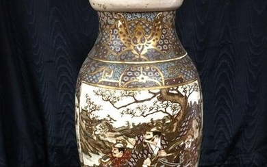Large Satsuma vase