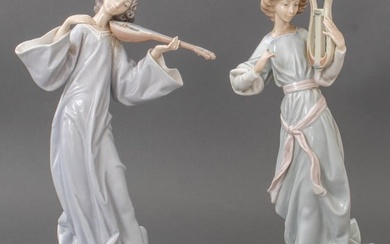 Lladro Musicians Porcelain Figurines, 2