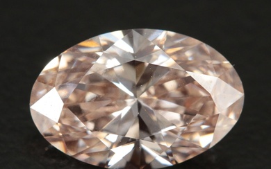 Loose 2.52 CT (Origin Undetermined) Fancy Pink Diamond
