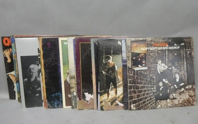 Lot 23 c1970's Assorted LP Record Vinyl Albums Hendrix Santana etc