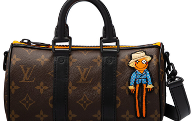 Louis Vuitton Limited Edition Monogram Coated Canvas Scarecrow Keepall...