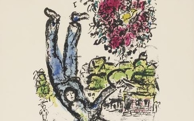 Marc Chagall (1887-1985); Le Bouquet de l'Artiste;
