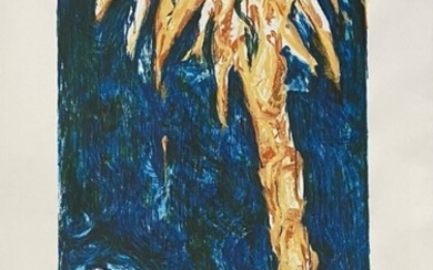 Mario Schifano “La palma colorata” 1996